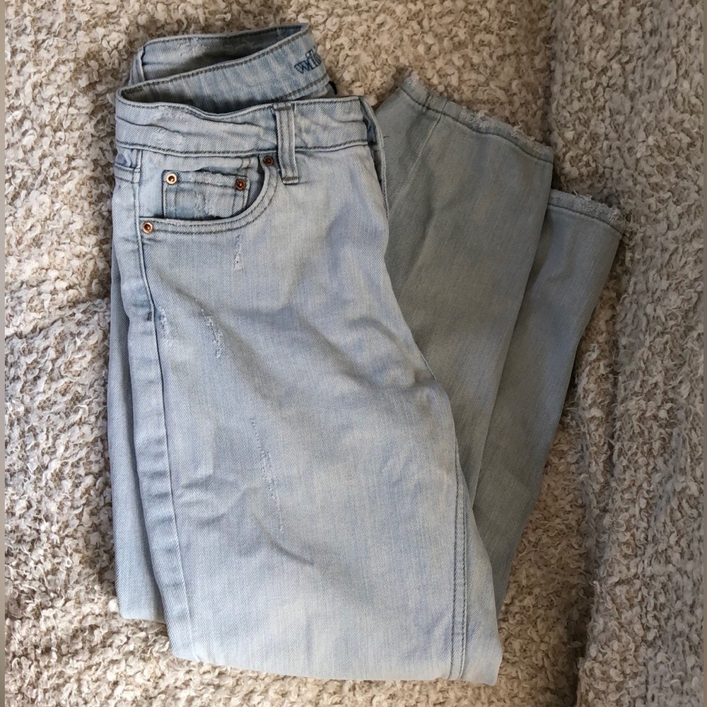 Light blue jeans